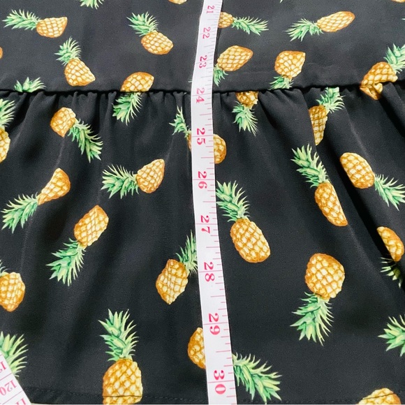 🌸3 for $20 Monteau Los Angeles Summer 🍍Dress Midi Dress Size S - Picture 15 of 16